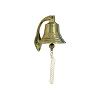 Nouveau 2025 Décoration En Laiton Antique Navire Cloche En Gros Fabricant Nautique En Laiton Navire Cloche Fabricant et Exportateur