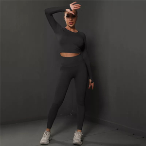 2025 pantalons d'entraînement taille haute pour femmes Design Unique imprimé Yoga ensemble soutien-gorge combinaison par les fabricants pour la pratique du Yoga d'été - Product Image 3