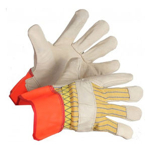 Guantes de Trabajo Industriales de Alta Resistencia, Protección para las Manos, Guantes de Seguridad para Trabajos Pesados, Guantes de Trabajo de Jardinería de Cuero Vacuno de Primera Calidad - Product Image 5