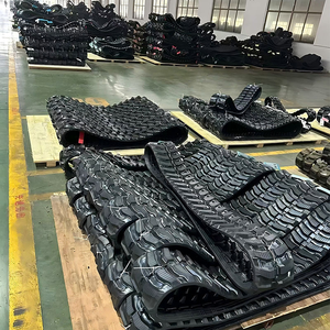 รางยางขนาด300X52.5x82เหมาะสำหรับ CX31B CX31BMC CX31BMR ชิ้นส่วนแชสซีของรถขุดขนาดเล็ก - Product Image 5