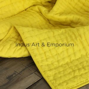 Juego de edredones de cama doble con dos fundas de almohada, edredón liso con estampado de bloque, Estilo Vintage, para verano - Product Image 2