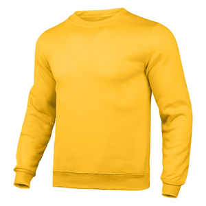 Sudadera Unisex de algodón con cuello redondo para hombre, jersey liso de manga larga, venta al por mayor, sudaderas bordadas finas para artista 2025 - Product Image 4
