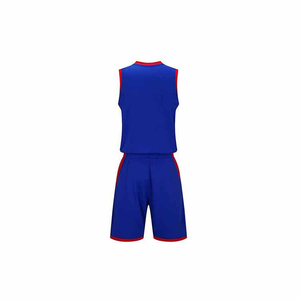 Tenue de sport d'entraînement de basketball pour hommes, ensemble respirant, logo personnalisé, uniformes de basketball réversibles fabriqués au Pakistan - Product Image 6