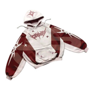 Custom Hot Selling Winter Zip Sweat Suits Distress Patch Acid Wash Embroidered Hoodie Sweatpants Set Flared <b>Tracksuit</b> for Men - Product Image 6