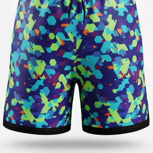 กางเกงบาสเก็ตบอลผ้าซาตินสำหรับผู้ชาย ทรงเอวสูง แห้งเร็ว ระบายอากาศได้ดี เหมาะสำหรับการเล่นเกมที่มีความเข้มข้นสูง - Product Image 5