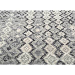 Alfombra de Lana Tejida a Mano Kairos Azul, Diseño Geométrico 3D, Rectangular, para Hogar, Sala de Estar, Pasillo - Modelo SKWL-512 - Product Image 3