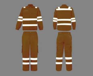 El mejor diseño de alta calidad anticorte PP logotipo personalizado mono de trabajo de seguridad para hombres y mujeres ropa de trabajo - Product Image 6