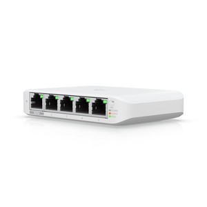 Commutateur Ubiquiti USW-Flex-Mini-5, UniFi, 5x RJ45 1000 Mb/s, 1x PoE In, lot de 5 - Product Image 2