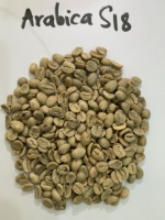 Café Robusta Vietnamien S13 S16 S18 Emballage en Sac de Jute Vert Grade 1 Tamis 16/18 Certifié ISO HACCP PHALCO CF