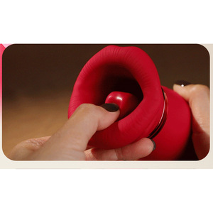Vibrateur rotatif à 360° avec ventouse et embout en silicone liquide, jouet de plaisir féminin, 45/boîte - Product Image 6