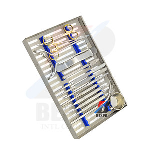 Kit de cirugía de implante básico Herramientas dentales Juego de 14 piezas Instrumentos de calidad premium de acero inoxidable - Product Image 4