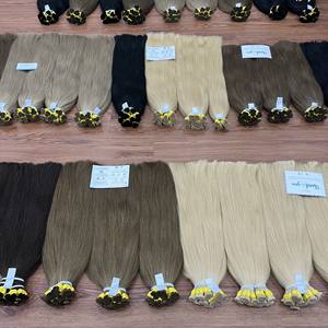 ผมต่อทำจากผมมนุษย์หยักศกธรรมชาติ50% ผมคุณภาพสูงจากเวียดนาม - Product Image 5