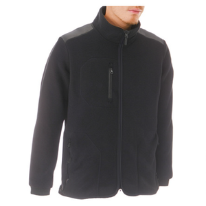 Zipp-In Fleecejacke by ELKA RAINWEAR Workwear XTREME Gr.M Schwarz - Product Image 2