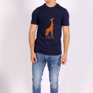 O-cou grande taille hommes T-Shirt décontracté 100% coton à manches courtes toutes saisons Bangladesh usine vêtements de sport respirant Fitness - Product Image 4