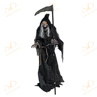 Nouveauté Halloween : Accessoires d'horreur animatroniques zombies réalistes personnalisés, directement de l'usine, en plastique durable pour adultes, utilisation intérieure