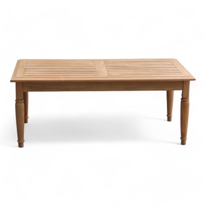 Elegance Ensemble de 6 canapés de salon Ensemble de meubles de patio en bois de teck Canapés de jardin de luxe résistants à l'eau avec pouf de table basse - Product Image 4