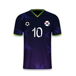Camiseta de Fútbol Personalizada con Diseño y Logotipo para Hombre, Estilo Clásico de Secado Rápido y Transpirable con Estampado por Sublimación para Equipos de Fútbol - Product Image 6