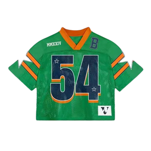 Maillot court Boxy personnalisé pour hommes, streetwear vintage, t-shirt de sport pour le football, le basket-ball et le football-maillot en maille imprimé rétro - Product Image 3