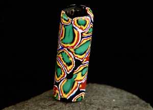 Cuentas de cristal de Murano Millefiori venecianas antiguas multicolores para manualidades creativas y fabricación de joyas - Product Image 2