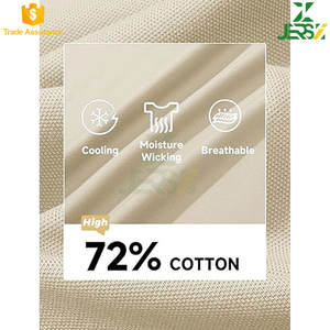 เสื้อกอล์ฟผ้าโพลีเอสเตอร์สำหรับผู้ชายเสื้อโปโลผ้าแห้งแบบซับเหงื่อสำหรับใส่วิ่งกอล์ฟ - Product Image 5