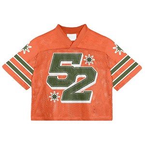 Custom Plus Size <b>Retro</b> American Soccer <b>Football</b> Jersey Moisture-Wicking Breathable Mesh Short Sleeve Shirt Sublimated Printing - Product Image 5