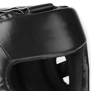 Couvre-chef de boxe en cuir de haute qualité pour adultes MMA Kickboxing casque maille protection tête garde Sparring karaté tête protecteur - Product Image 3