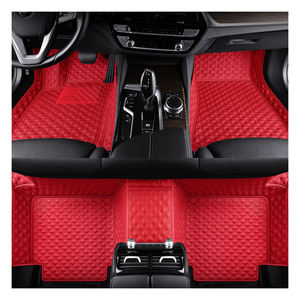 Nouveau design 3D tout rond en cuir organisateur de voiture tapis de <span class=keywords><strong>coffre</strong></span> tapis de chargement - Product Image 1