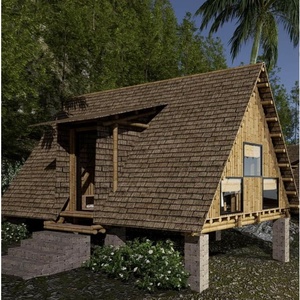 Invernaderos prefabricados industriales modernos de alta calidad de 17 m², tipo pequeño Bungalow Top NB04, invernaderos 40HC para Vietnam - Product Image 4