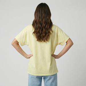 Camiseta de Manga Corta con Diseño de Flores Bordadas y Lentejuelas, 100% Algodón - Product Image 2