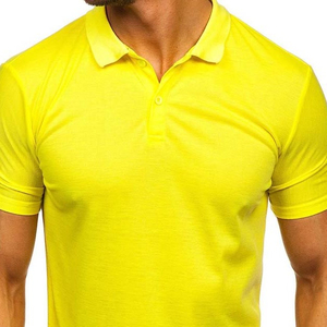 Polo pour jeunes en coton 100% Urban Street, coupe ample avec épaules tombantes et logo imprimé, vêtements pour jeunes tendance OEM - Product Image 2