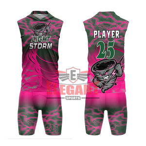 Uniformes de fútbol Premium 7v7, camisetas de fútbol americano personalizables, paquetes de uniformes de compresión transpirables, equipo de equipo para adultos - Product Image 2