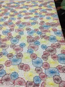 Tela de Red Bordada a Mano con Cuentas, de Lujo, Pesada y Ecológica, Estilo Cruzado, Tejido con Trama para Uso en Accesorios - Product Image 4