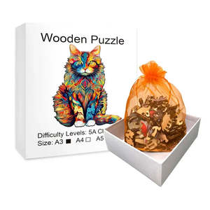Rompecabezas de madera Animal Chat - Product Image 3