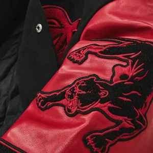 Lana cuero manga béisbol Letterman chenille parches trabajo personalizado Varsity chaqueta para hombres chaquetas para hombres - Product Image 6