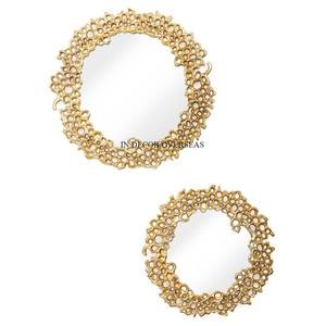 Taille et logo personnalisés disponibles en métal lourd de haute qualité fabriqué en plaqué or art mural fantaisie fournitures de décoration intérieure - Product Image 3