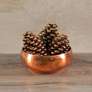 Cuenco Decorativo Artesanal de Latón Puro Indio para Decoración del Hogar y Uso en la Cocina con Acabado Antiguo Disponible al Mejor Precio - Product Image 2