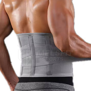 Cinturón Deportivo Ajustable, Transpirable y Ligero de Nailon/Poliéster para Soporte Lumbar en Entrenamiento con Pesas, Profesional - Product Image 3
