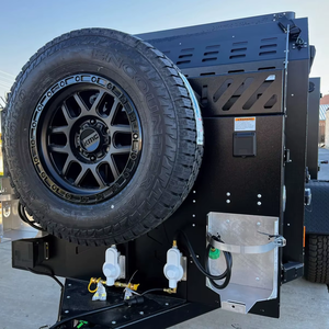 Camping-car tout-terrain moyen de haute qualité en plein air voiture pliante pique-nique camping-car tente Portable remorque tout-terrain camping-car - Product Image 6