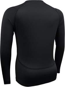 Camisa de compresión transpirable para niños y niñas, capa base deportiva atlética de manga larga, Béisbol Juvenil, fútbol, absorbe la humedad, secado rápido - Product Image 3