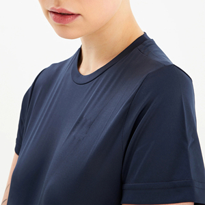 เสื้อยืดผู้หญิงแฟชั่น ทรงหลวม ไหล่ตก ทรงปกติ สวมใส่สบาย แขนสั้น ผ้าแคนวาส 100% คอตตอน ระบายอากาศได้ดี ไม่หดตัว เสื้อยืดฤดูร้อน - Product Image 6