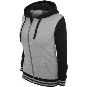 Vestes universitaires pour femmes imprimées et brodées à vendre, service OEM, matériau en coton personnalisé, meilleur style de port, vestes universitaires pour femmes - Product Image 3