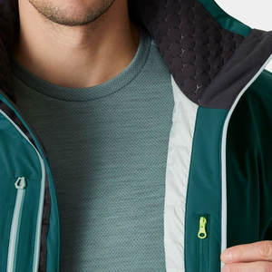 Veste de ski d'hiver confortable en plein air pour hommes veste de ski surdimensionnée de couleur personnalisée solide de vente chaude - Product Image 6