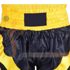 กางเกงขาสั้นมวยไทยกางเกงขาสั้นมวยไทยผ้าซาตินพิมพ์ซับลิเมชันตามสั่ง - Product Image 2