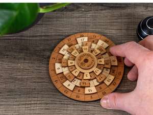 High Quality Wooden Number Puzzle <b>Game</b> For <b>Brain</b> Training Logical Thinking And Indoor Family Entertainment - Product Image 1