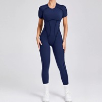 Combinaison de sport pour femme, taille haute, style hip-hop, ajustée, séchage rapide, respirante, en Spandex/Polyester, longueur intégrale