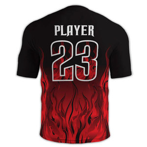 Maillots de football d'équipe pour adultes, maillots de football personnalisés, respirants, antibactériens, séchage rapide, 100% polyester pour l'hiver et l'été - Product Image 2