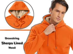 Nueva llegada Sudadera con capucha para hombre con bolsillo canguro logotipo en relieve 3D personalizado para la temporada de primavera al por mayor - Product Image 5