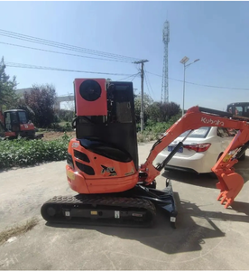 Miniexcavadora Kubota U20 usada de 2 toneladas, buen precio, Kx155 U35 U30 de segunda mano, alto rendimiento, con certificación CE, en venta. - Product Image 5
