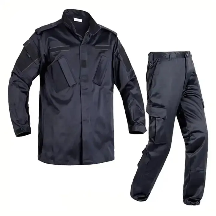 Professional Manufactures Security Uniforms Sets For Work Wear Quality Security Guard Uniform Shirts