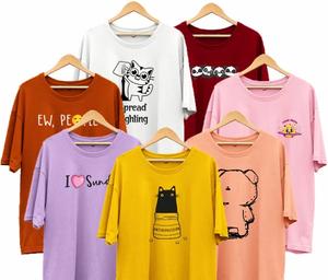 Señoras 170 Gramos algodón Mujer media manga Casual personalizado impreso Camisetas cuello corto Regular Fit ecológico Logo estampado - Product Image 6